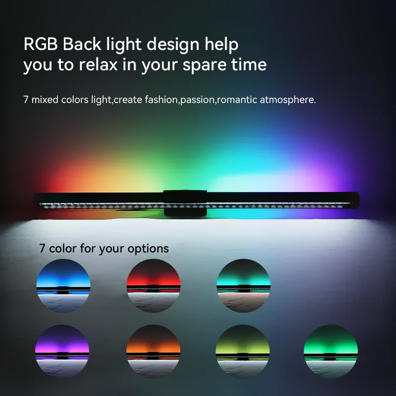 Lampka ekranowa zawieszana RGB z regulacją jasności 🌈