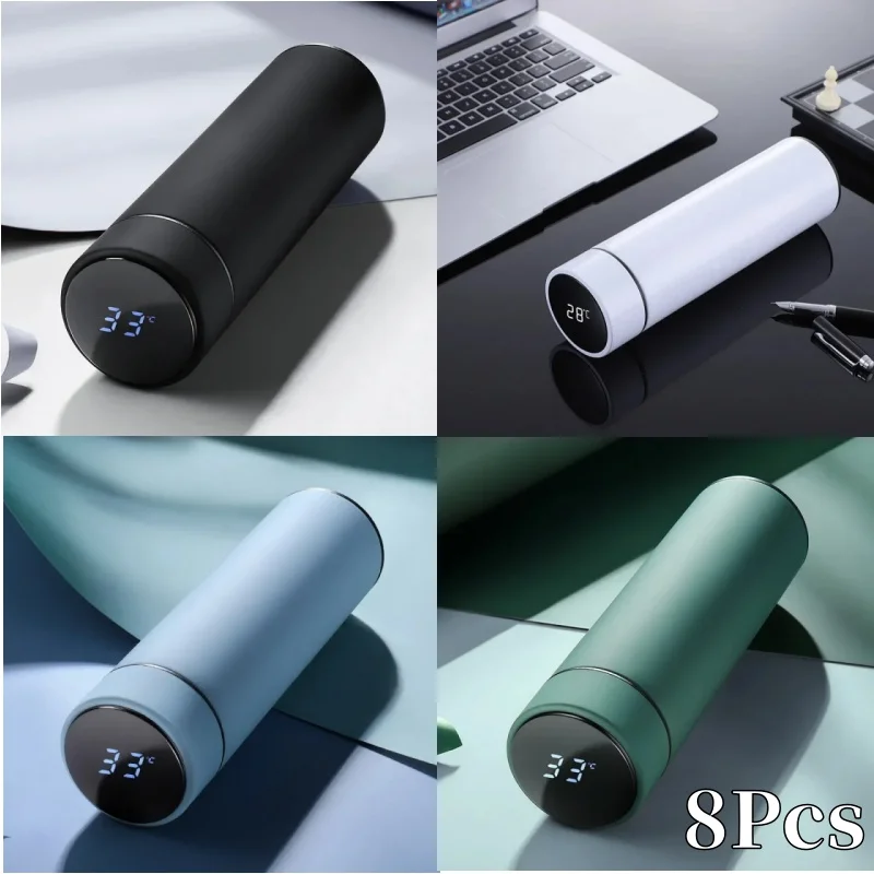 Butelka termiczna ze stali nierdzewnej 304 z wyświetlaczem temperatury 🌡️