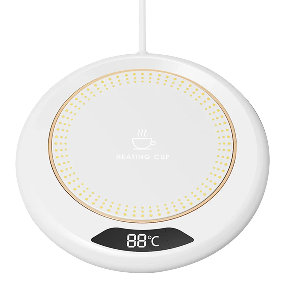 Przenośny podgrzewacz do kubka USB, 3 temperatury ☕