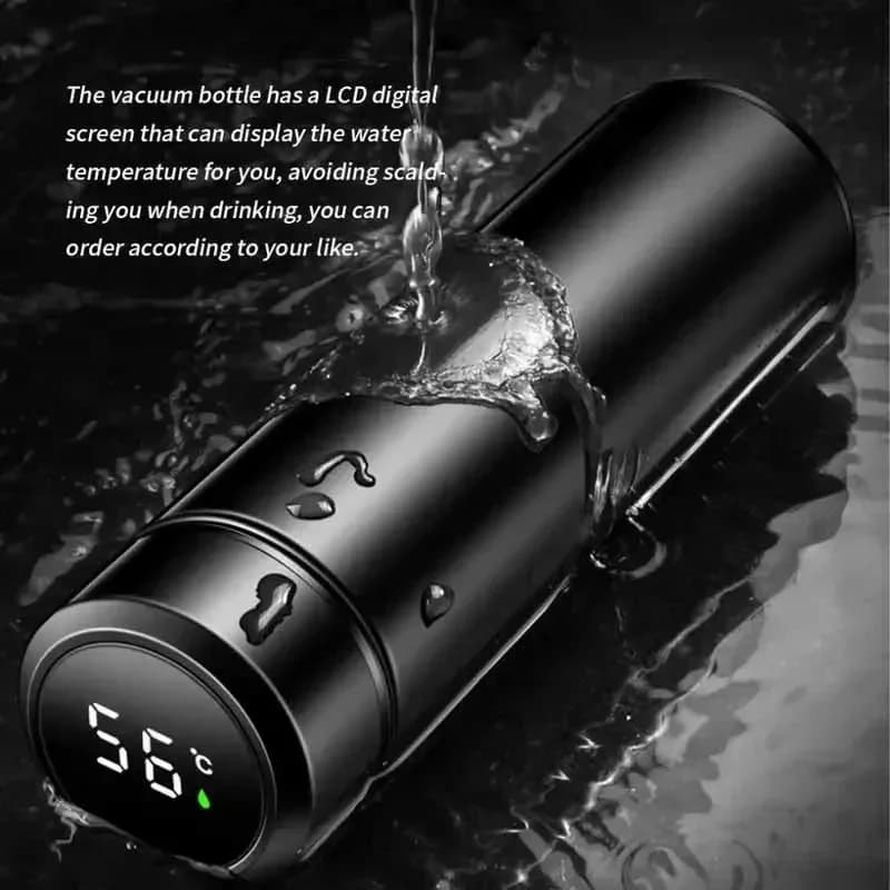 Butelka termiczna ze stali nierdzewnej 304 z wyświetlaczem temperatury 🌡️